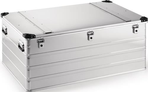 Aluminiumbox L1192xB790xH515mm 415l m.Klappverschluss u.Stapelecken - D415