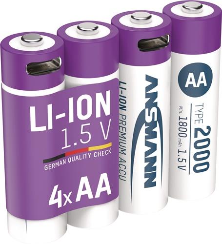 Akkuzelle 1,5V 1800 mAh ANSMANN