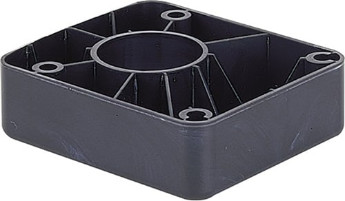 Hettich Gleiter f.Sockelverstellfuß Ku.schwarz Sockelhöhenversteller - 61854