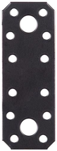 Flachverb.EN 14545 L.96mm B.35mm S.2,5mm STA schwarz ku.-besch.GAH