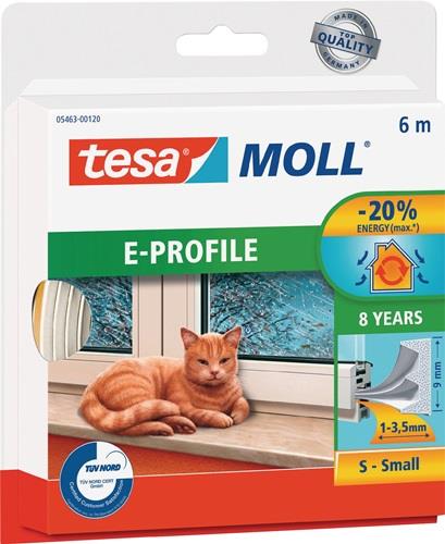 Tesa Fenster-/Türmoll Tesamoll 5463 B9 mm x H4 mm x L6 m - 05463-00120-00