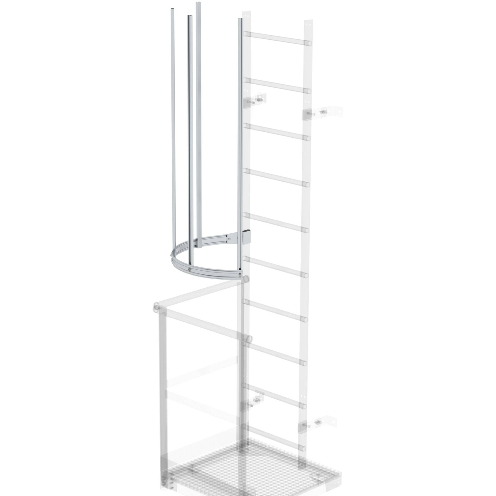 Günzburger Steigtechnik Rückenschutzerweiterung