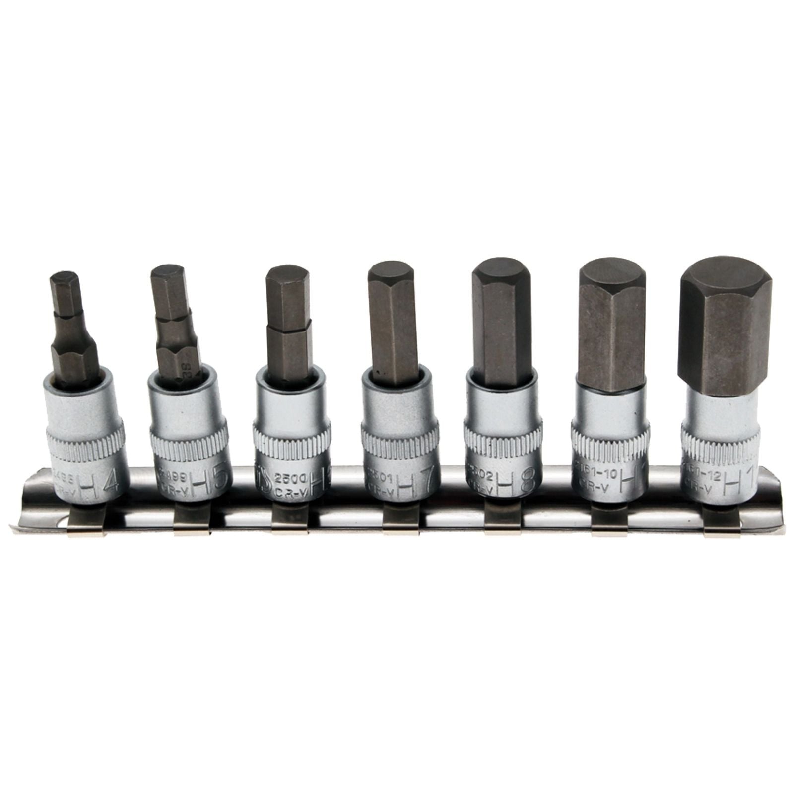 BGS Bit-Einsatz-Sortiment Innen-6-Kant 6,3 (1/4) 4-12 mm - 2161