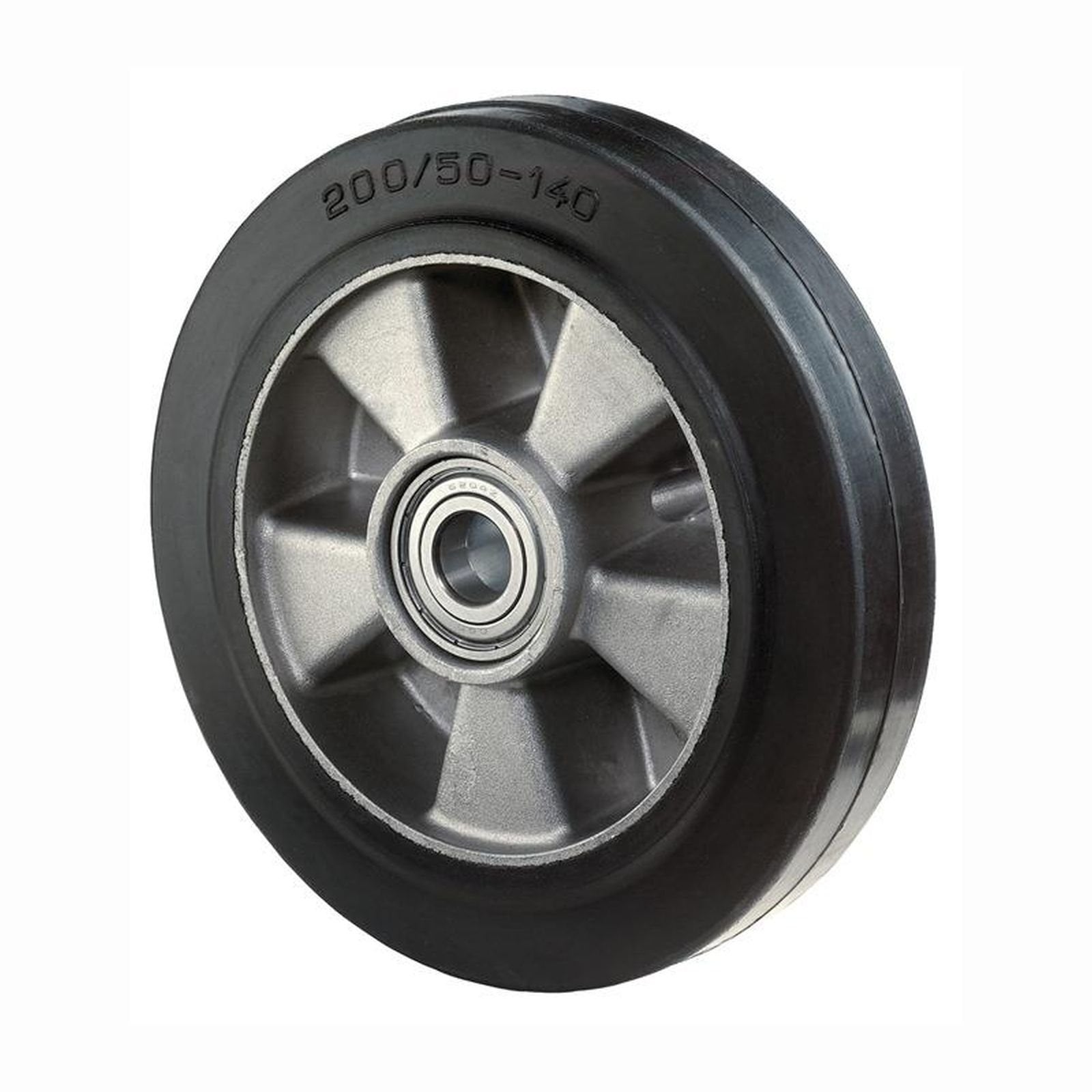 BS Rollen Ersatzrad Elastik-Vollgummi schwarz Kugellager Ø 160 mm 300 kg - B80.160