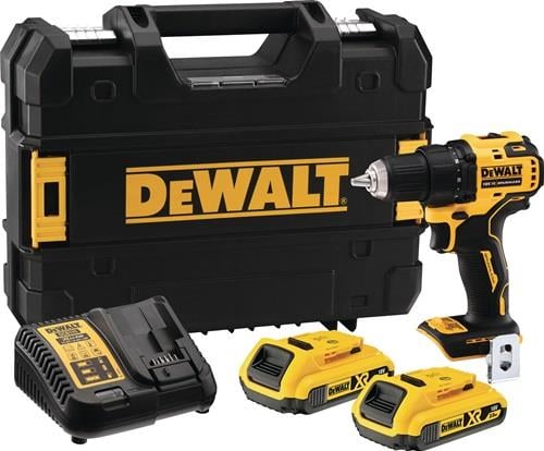Dewalt DCD708D2T Akku-Bohrschrauber 18 V / 2x 2,0 Ah Akku + Ladegerät in T-Stak