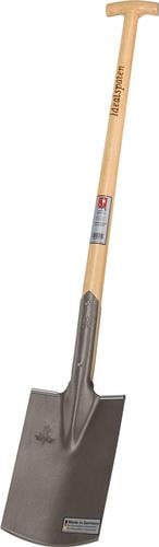 IDEAL Bauspaten 285 x 185 / 180 mm Größe 2 Gärtner Form mit Trittschutz und Eschen-T-Stiel spezialgehärtet - 10010283