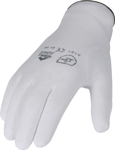 ASATEX Handschuhe weiß Gr. 10 - 3700/10/70