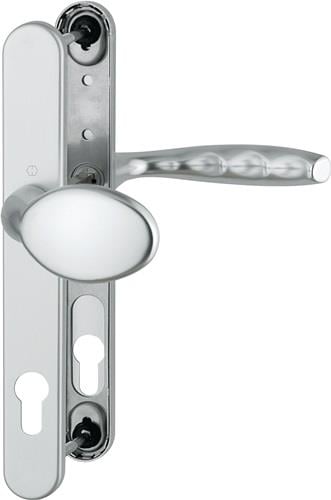 HOPPE Profiltürgarnitur NY 76G/3346/1810 Alu.F1 PZ f.TS 57-62mm - 3257426