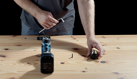 Mit Spindelstopp – Schritt 6