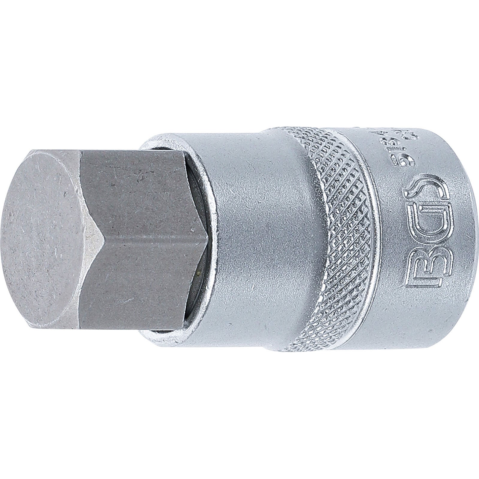 BGS Bit-Einsatz Antrieb Innenvierkant 12,5 mm (1/2") Innensechskant 22 mm - 5184-H22