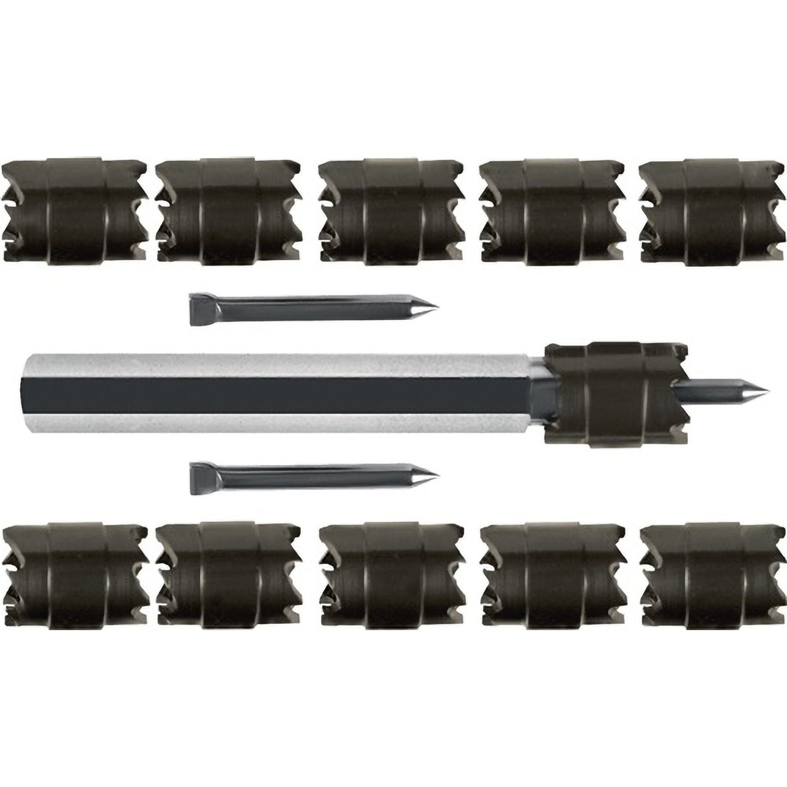 RUKO Schweißpunktfräsersatz Ø 10 mm HSS-G 13tlg. - 101104