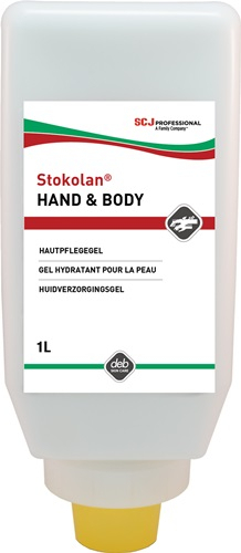 SC JOHNSON Hautpflegecreme Stokolan Hand & Body 1l Lotion,parfüm. Softflasche - 99036376