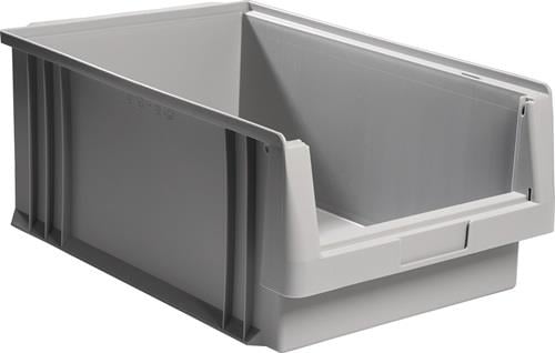 LA-KA-PE Sichtlagerkasten PLK L500 x B315 x H200 mm PP grau - 01350 02 05