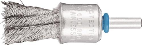 Pinselbürste PBG INOX D.19mm Drahtstärke 0,25mm VA 20000min-¹ PFERD