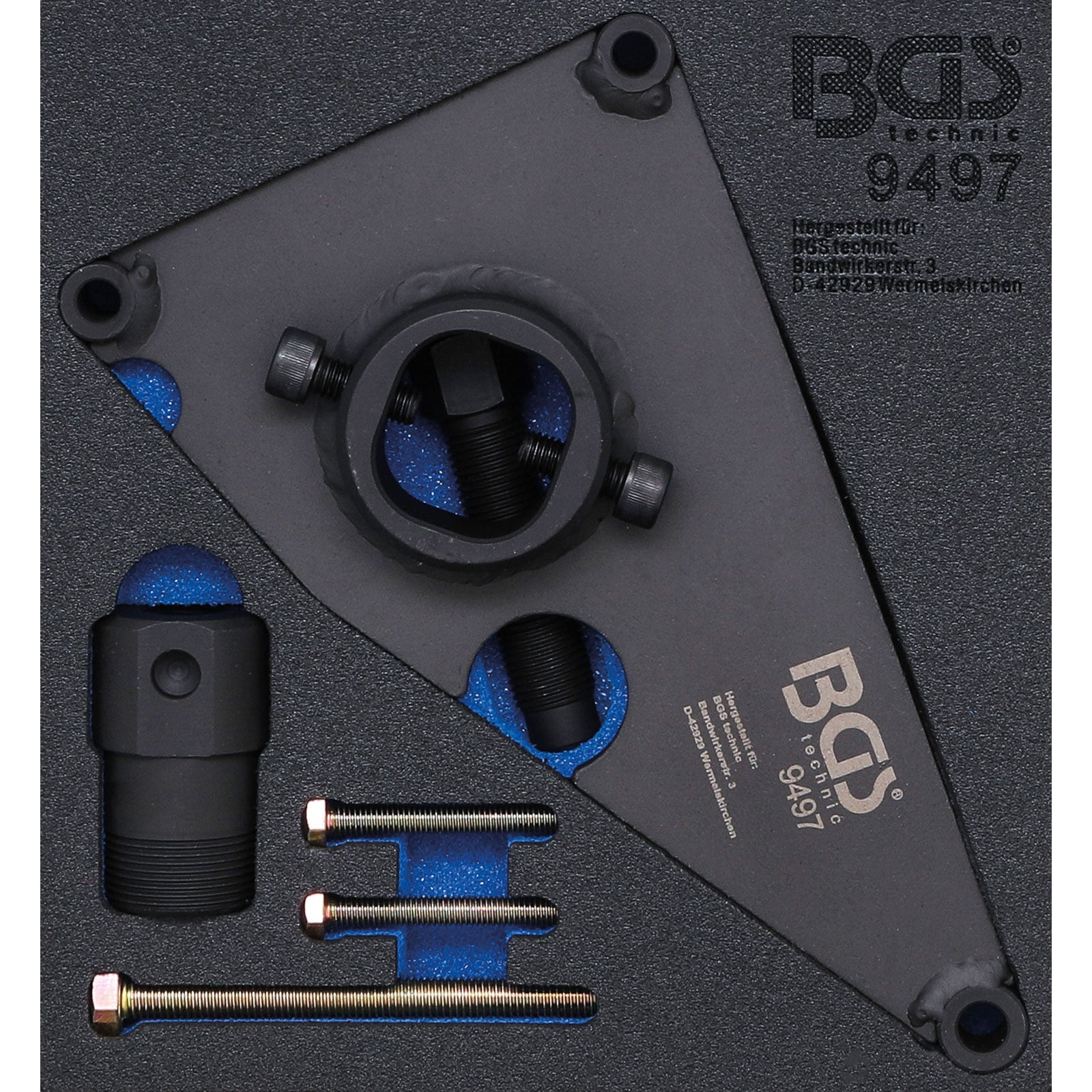 BGS Werkstattwageneinlage 1/6: Hochdruckpumpen-Kettenrad-Abzieher für Hyundai / Kia - 9497