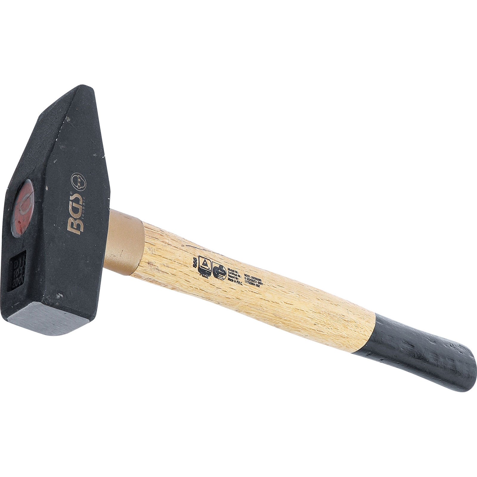 BGS Schlosserhammer Holz-Stiel DIN 1041 2.000 g - 858