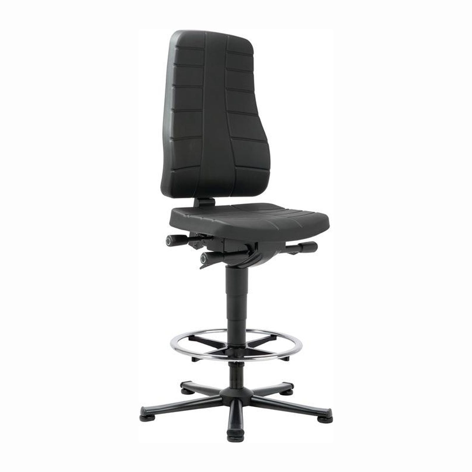 interstuhl Arbeitsdrehstuhl All-In-One Highline Bodengleiter + Fußring - 9641-2000