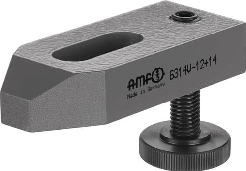 AMF Spanneisen Nr. 6314V 100 mm für T-Nut 12 + 14 mm - 70821