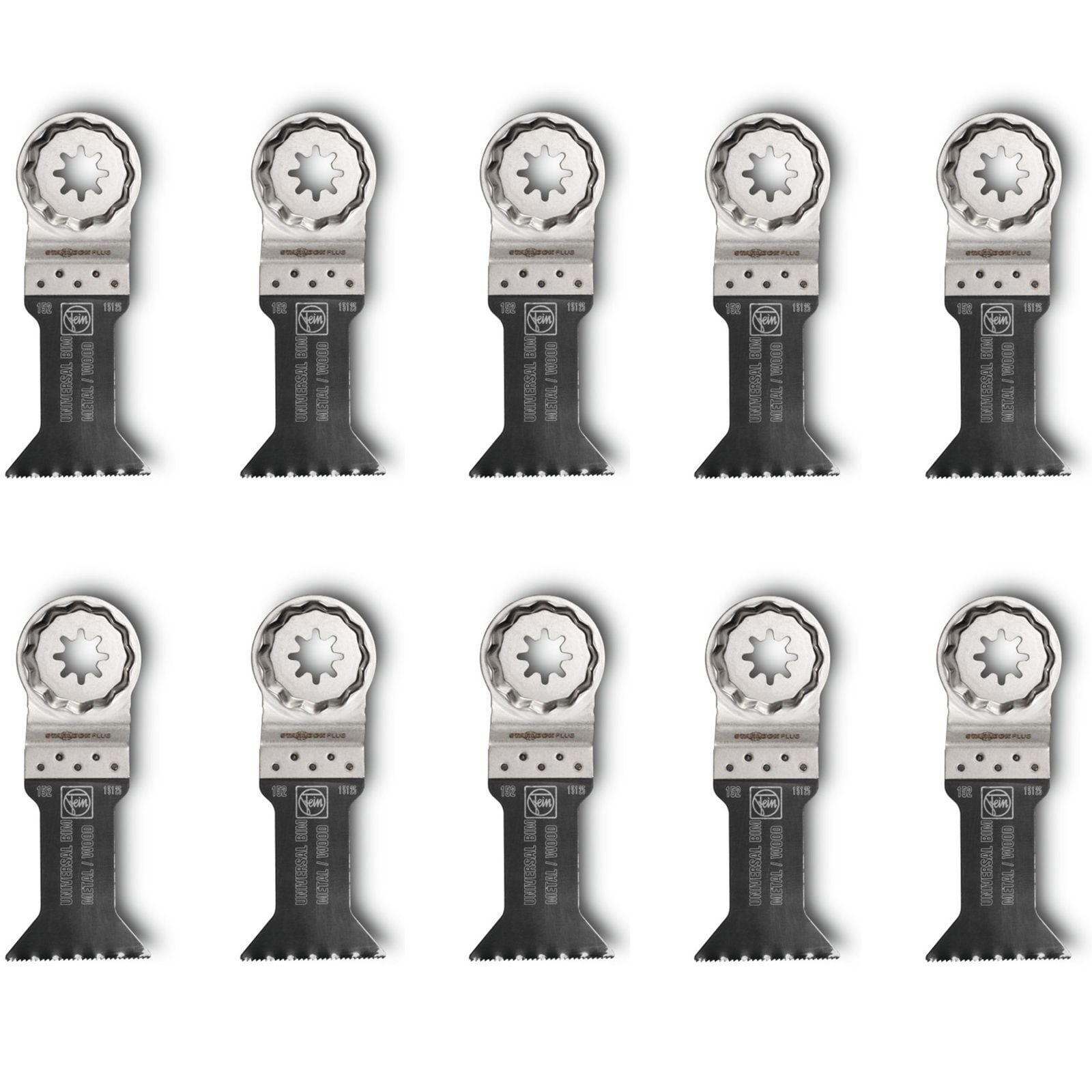 Fein 10x E-Cut Universal Sägeblatt StarlockPlus 44 mm - 63502152240