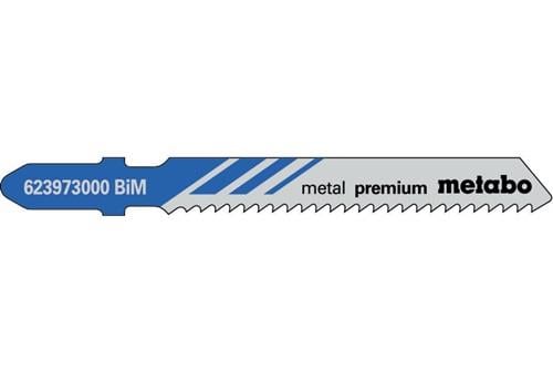 Stichsägeblätter metal premium Nutz-L.51mm Zahnteilung2mm BiM gefr. gew. 5St.