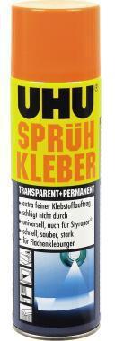 UHU Sprühkleber 46745 500ml Dose transparent