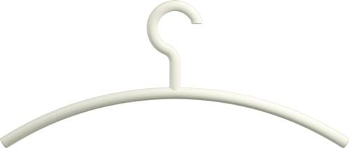 HEWI Kleiderb.570.3B 99 Ku.99 reinweiß ma B.450mm H.190mm - 570.3B 99