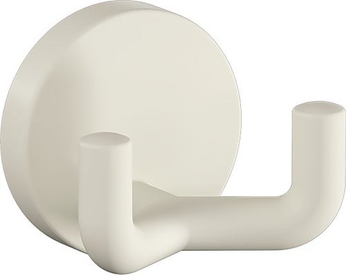 HEWI Doppelhaken 477.90B025 doppelt 43,5 mm Polyamid 99 reinweiß ma 50 mm - 477.90B025 99