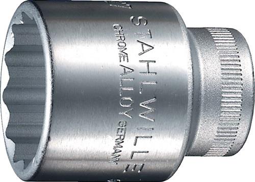 Stahlwille Steckschlüsseleinsatz 50 1/2″ 12-kant Schlüsselweite 24 mm - 3010024