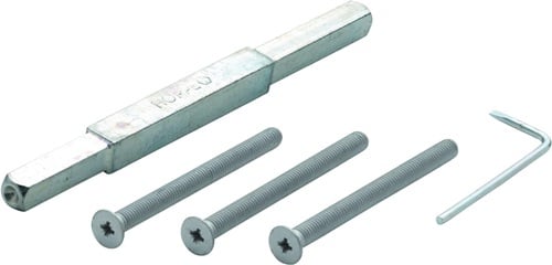 HOPPE Befestigungsset Türd.77-82mm Schrauben-L.M6x90 verz. VK10mm Stift-L.160mm - 3688832
