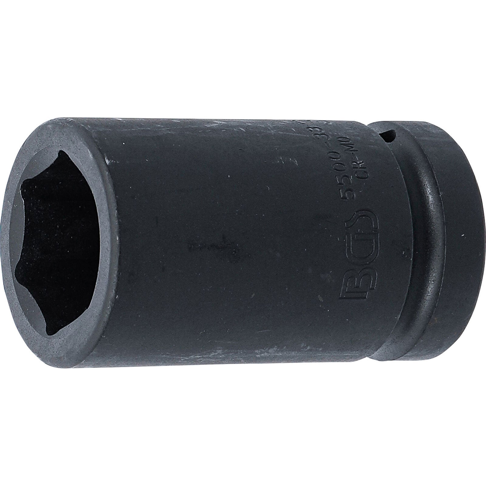 BGS Kraft-Steckschlüssel-Einsatz Sechskant tief Antrieb Innenvierkant 25 mm (1") SW 33 mm - 5500-33