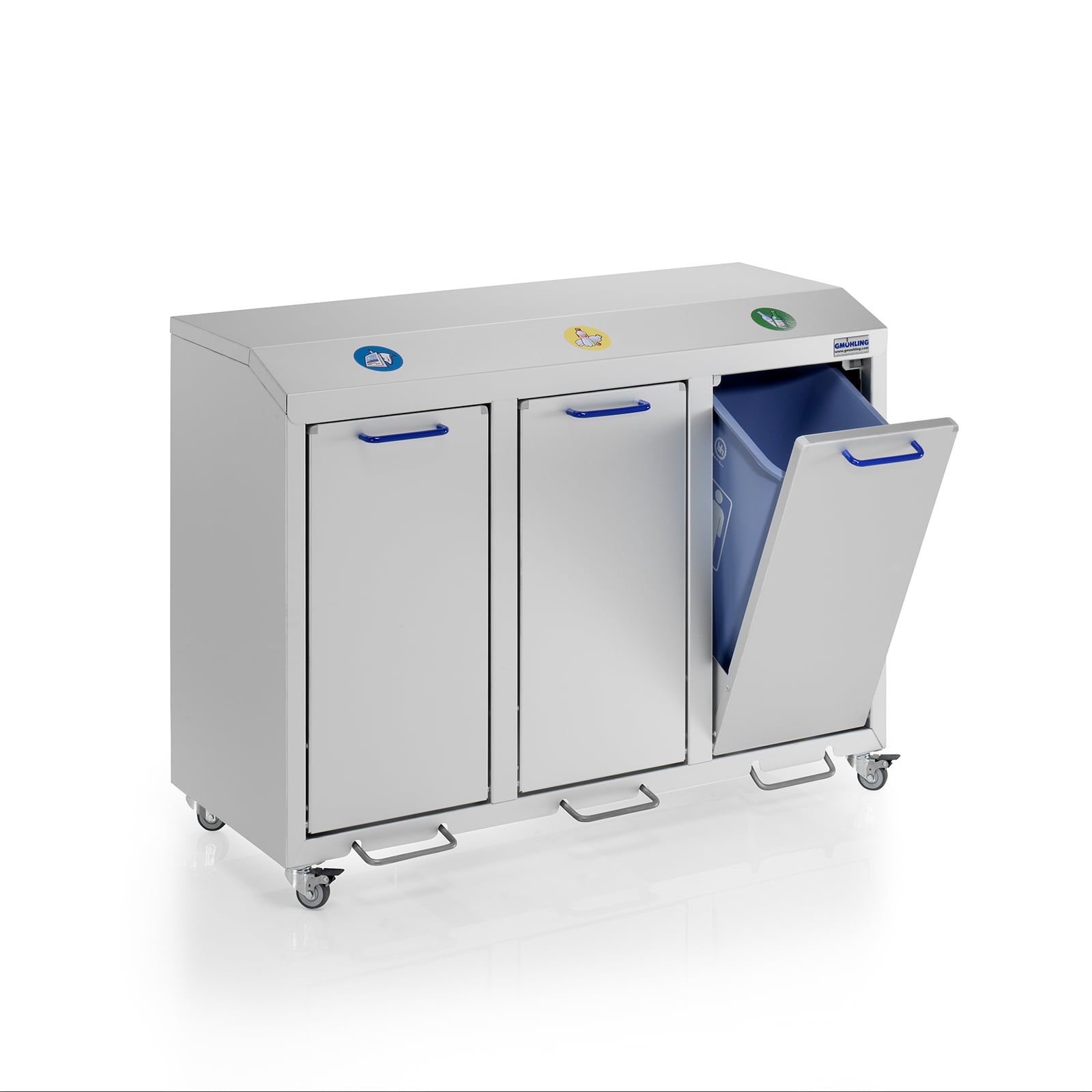 Gmöhling Wertstoff- und Abfallsammler G-COLLECT X 2001 / 3 D - 026200103