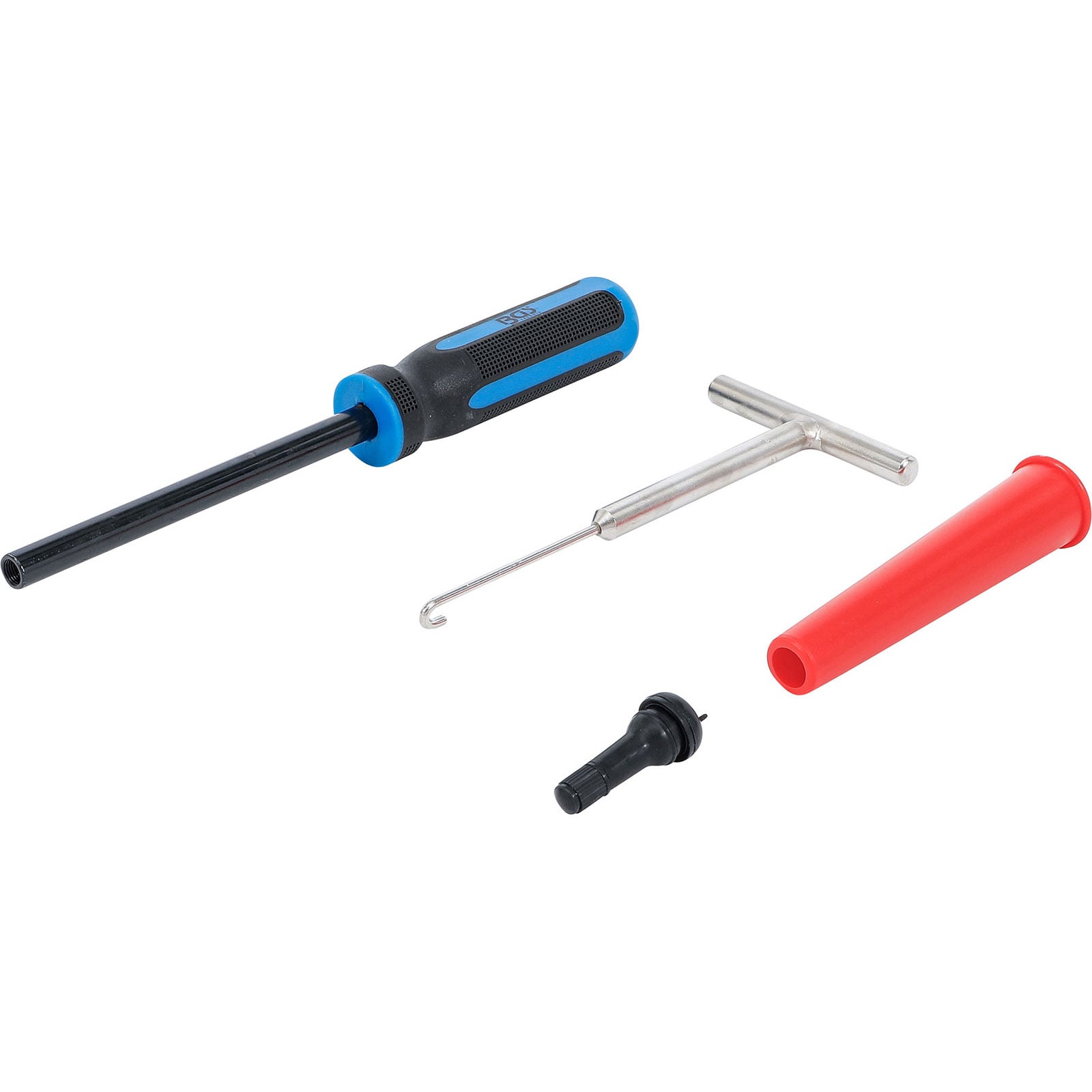 BGS Reifenventil-Einziehwerkzeugsatz 4tlg. - 8766