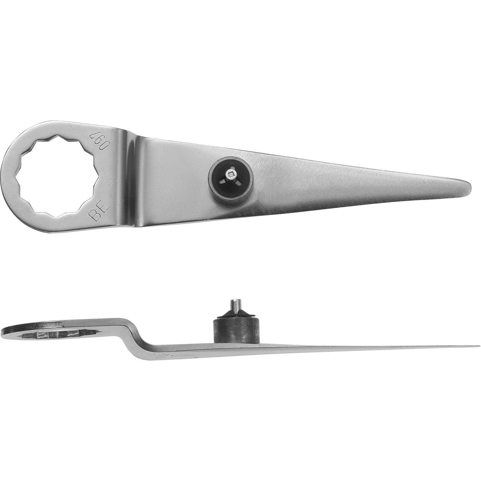 Fein 2x Schneidmesser Z-Biegung SuperCut gerade mit TA 58 mm - 63903097018