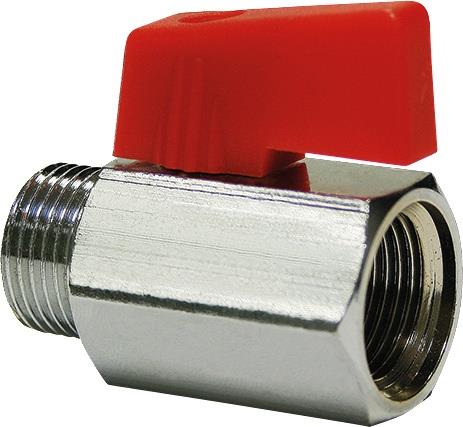 Mini-Kugelhahn Typ 126 1/2 Zoll BSPP-Gewinde/G-Gewinde