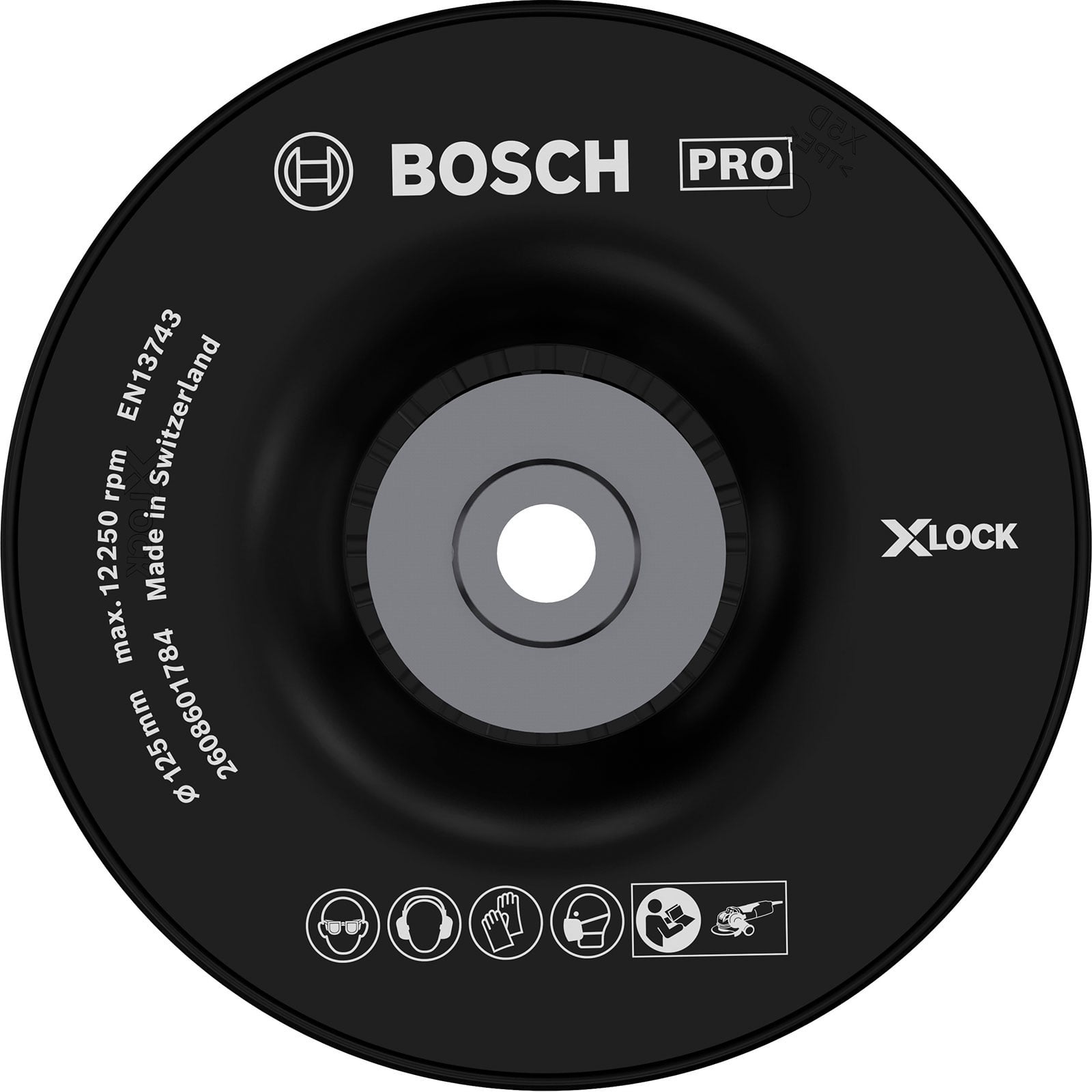 Bosch PRO Backing Pad hart 125 mm M14 hart - 2608601784