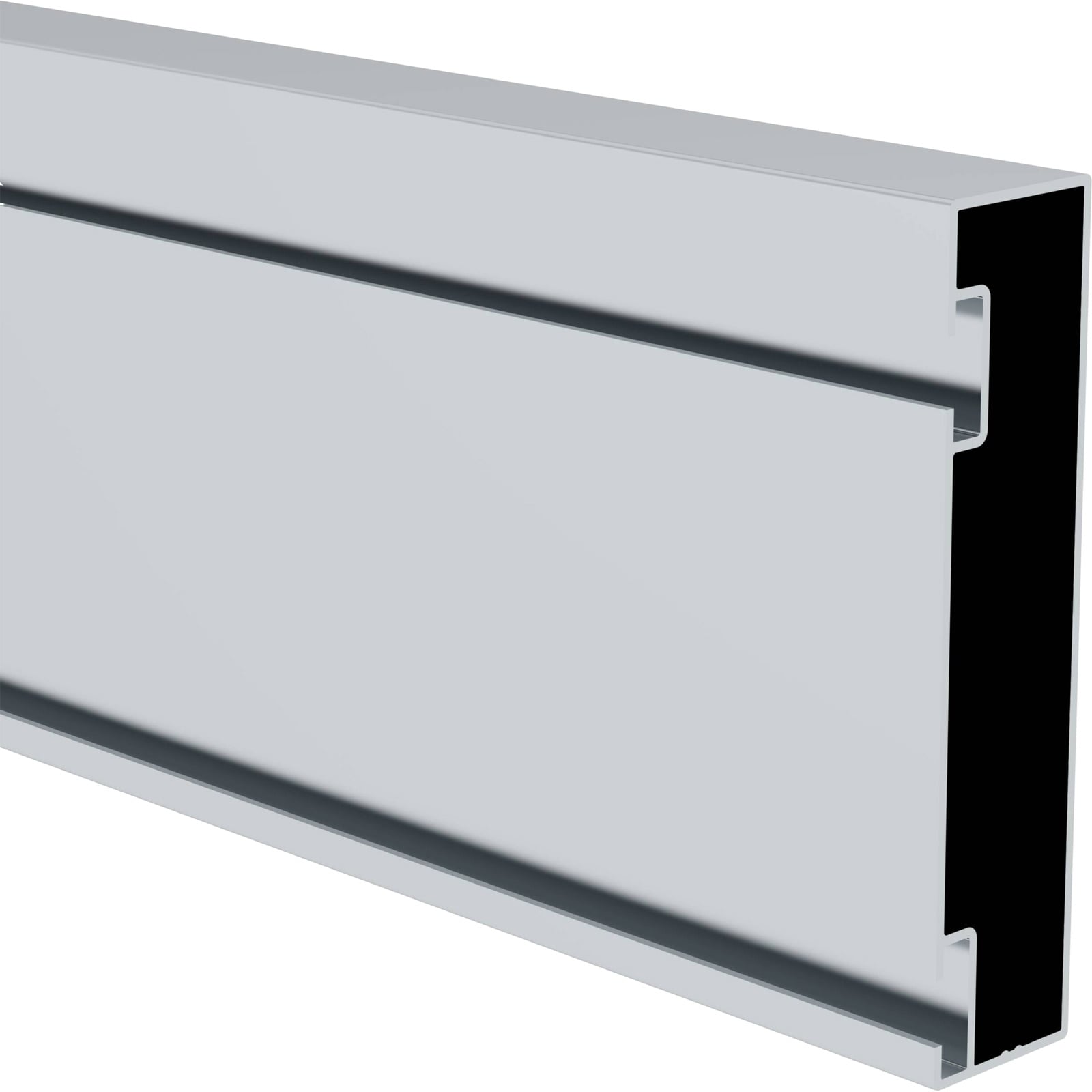 Günzburger Steigtechnik Systemgeländer Fußleiste Länge 3.500 - 986063