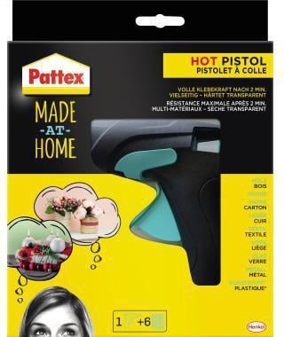Pattex Heißklebepistole HOT PISTOL PMHHS +6x20g Heißklebesticks