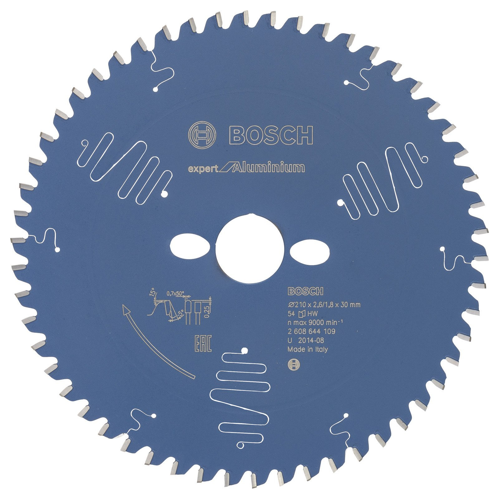 Bosch Kreissägeblatt Expert for Aluminium für Kapp- und Gehrungssägen