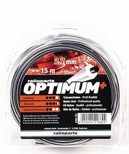 Nylonfaden Optimum Fadenstärke 2,7mm Fadenlänge 15m RATIOPARTS
