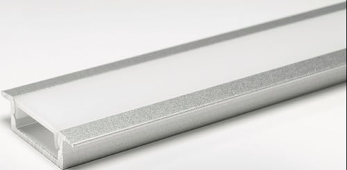 L&S LED Leuchtenprofil London London Nutmaß 18x6mm Einbau Alu.EV1 - 1706827