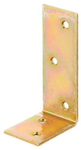 GAH Alberts Balkenwinkel L80 x 40 mm B.30 mm ungleichschenklig Stahl roh - 332839