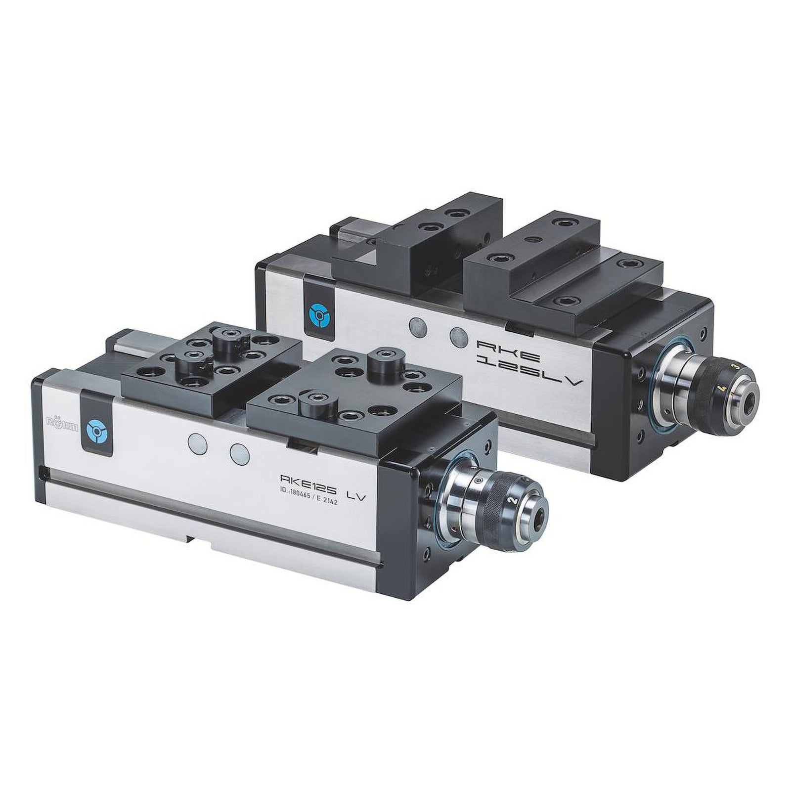 Röhm NC-Kompakt-Spanner RKE-LV, Backenbreite 125, mit Trägerbacken - 180465