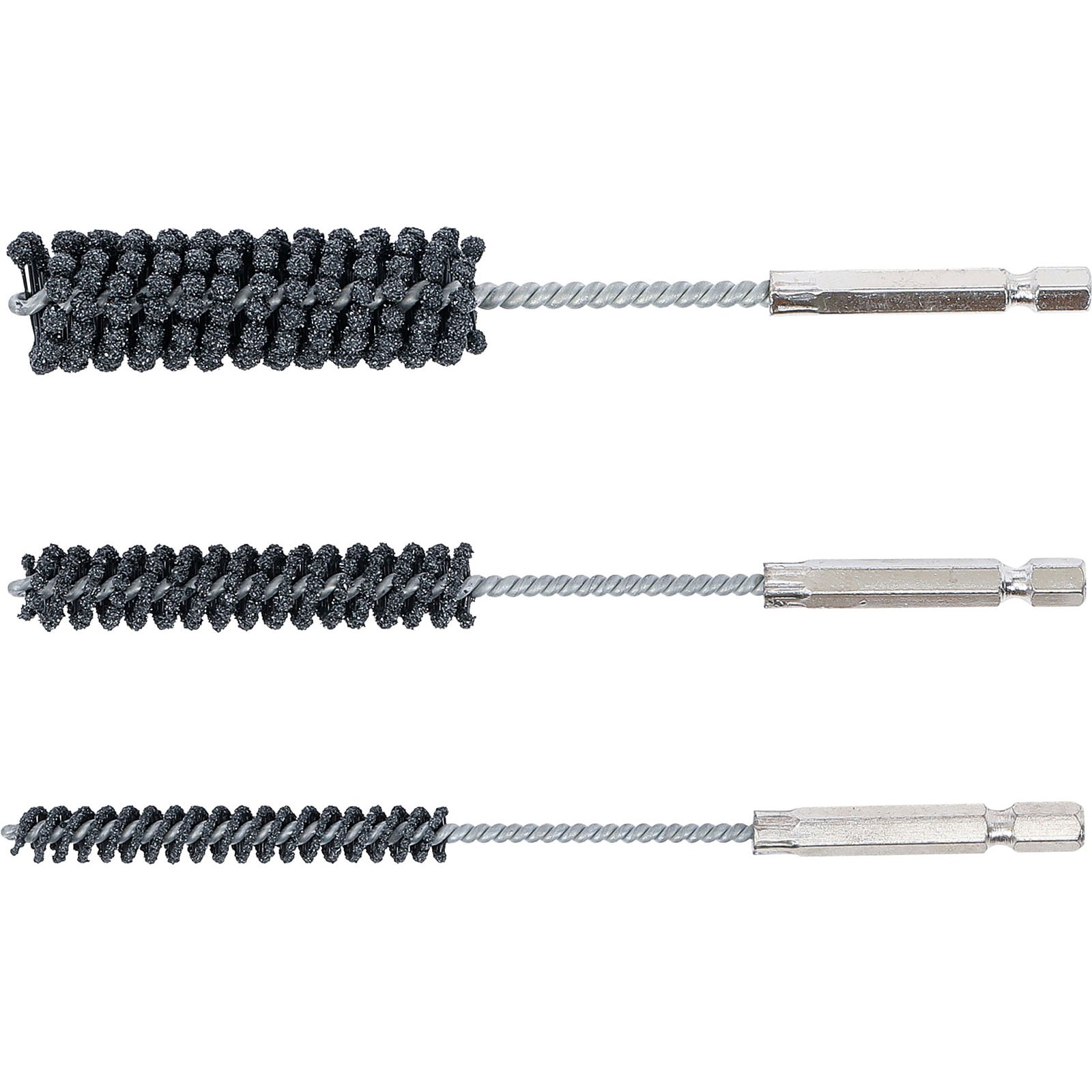 BGS Honwerkzeug-Satz flexibel 6,3 mm (1/4") Schaft Körnung 60 / 80 8 - 12 - 20 mm 3tlg. - 1272