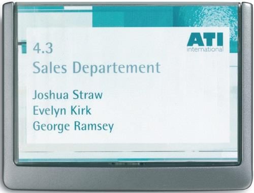 Durable Tür-/Infoschild B149xH105,5mm - 486137