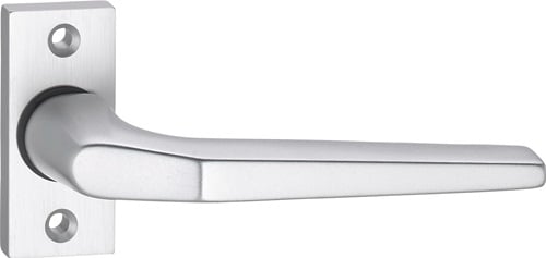 edi Profiltürdrückerlochteil 3314/0000 Alu.F1 ktg.8mm gekr - 3314/0000/01