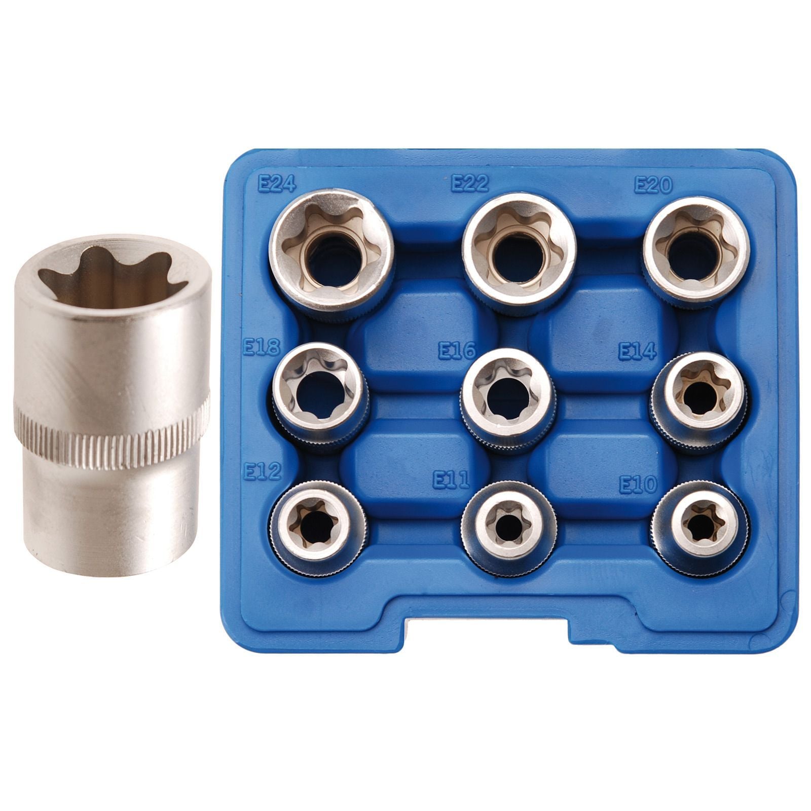 BGS 9tlg. Steckschlüssel-Einsatz-Set - 6425