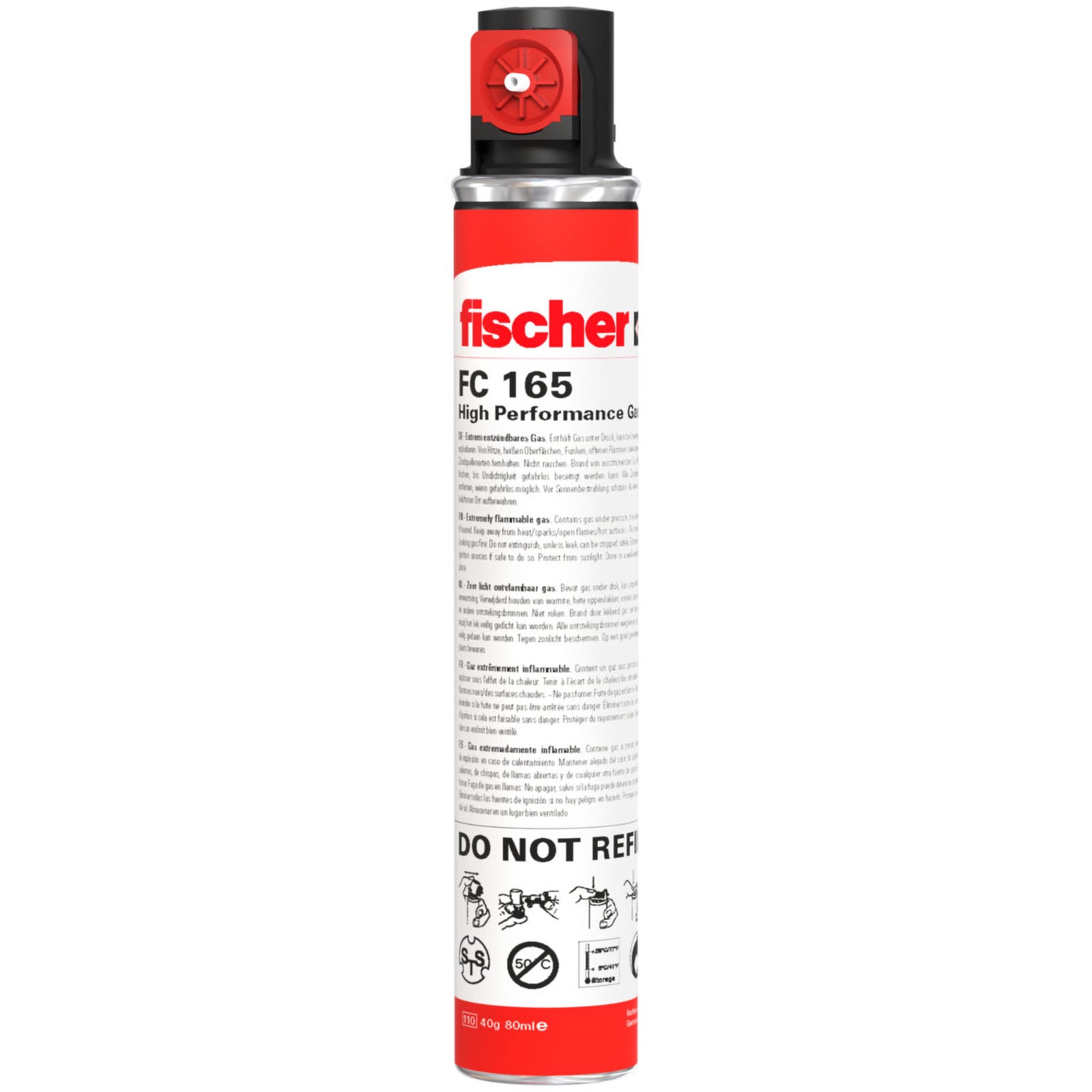 Fischer Gaskartusche FC 165 - 553416