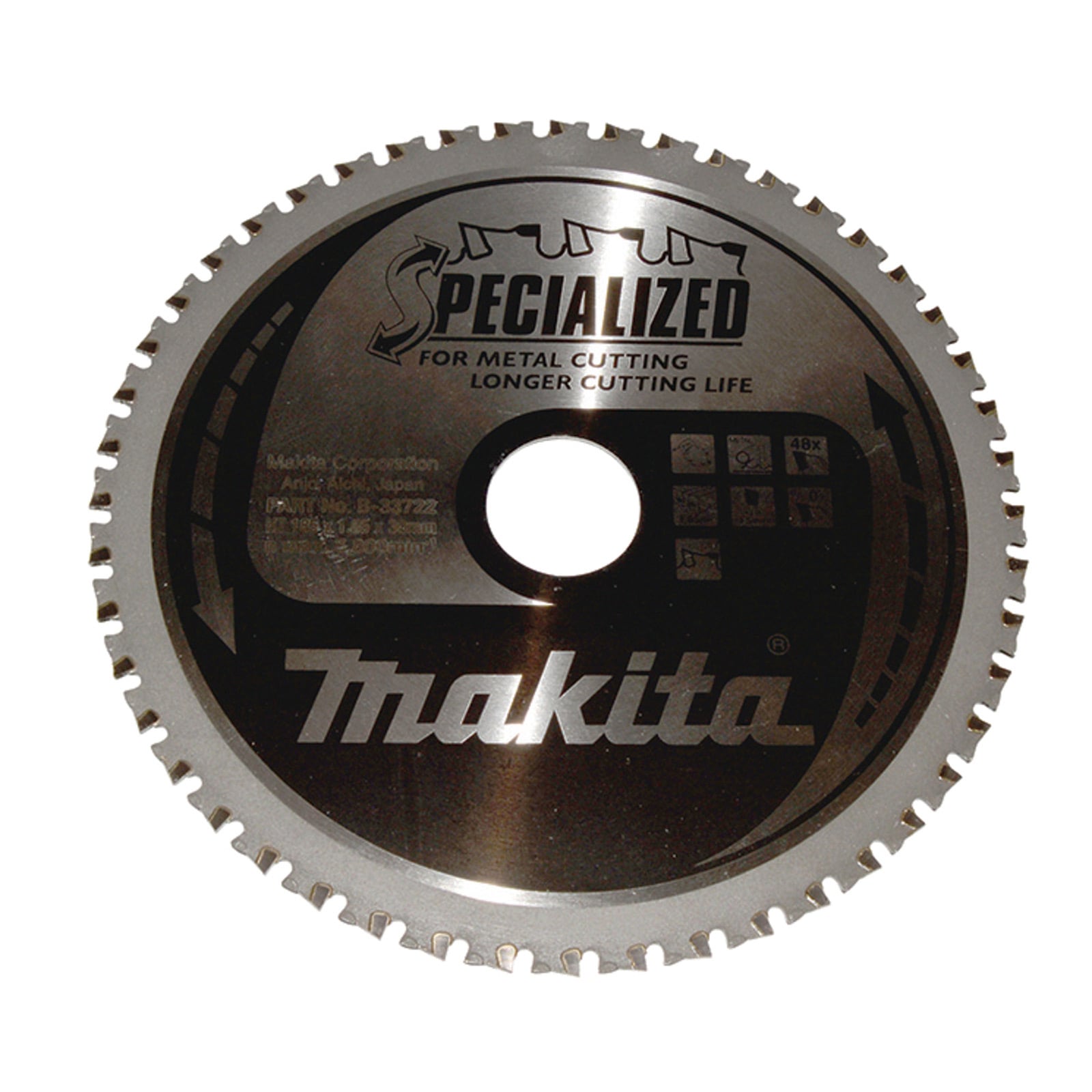 Makita SPECIALIZED Sägeblatt 185x30x48Z - B-33722