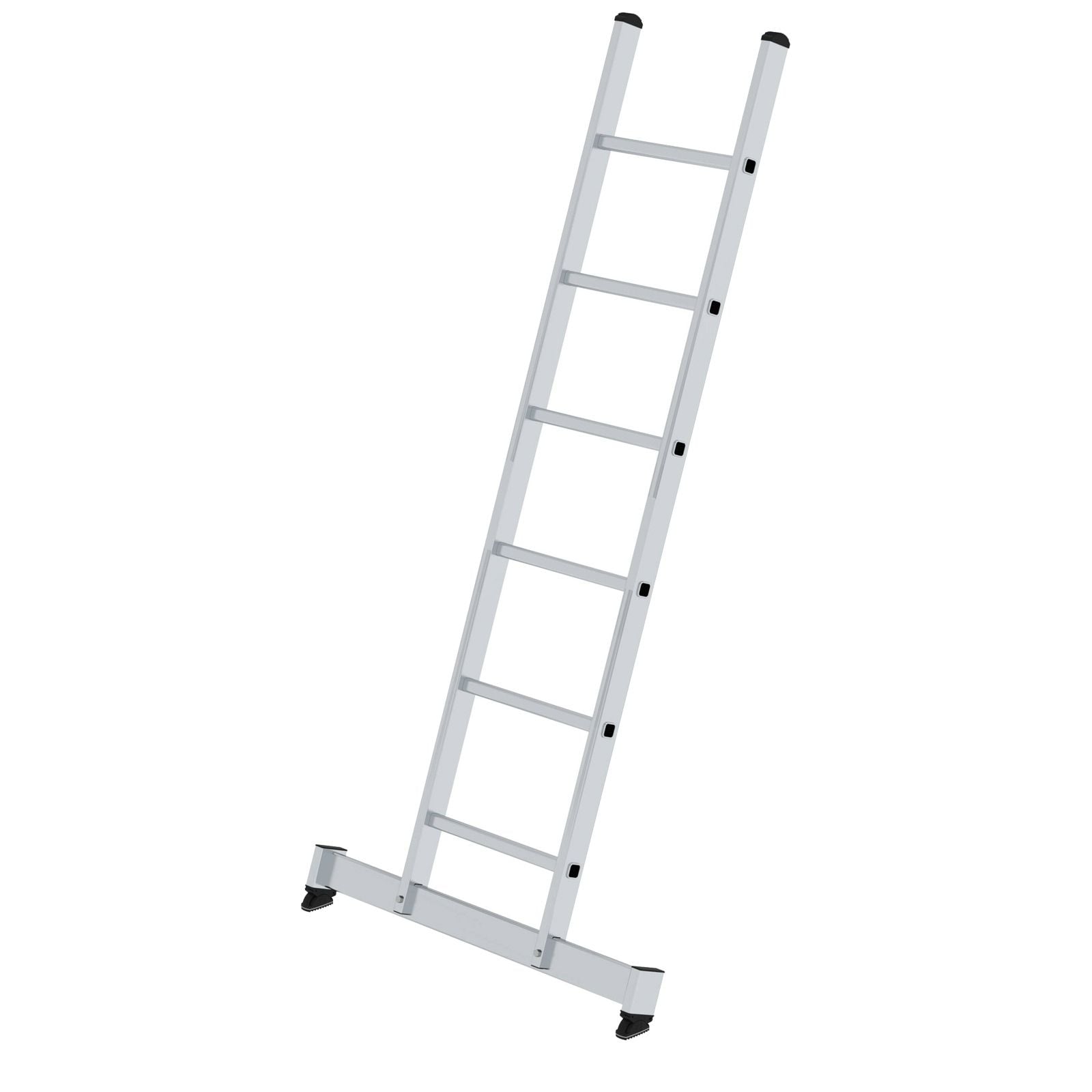 Günzburger Steigtechnik Sprossen-Anlegeleiter mit nivello-Traverse