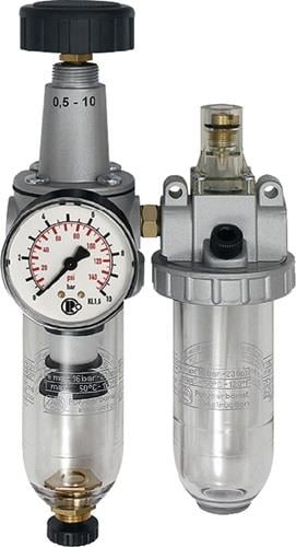 Riegler Wartungseinheit 2tlg. Standard mit PC-Behälter BG 1 G 1/4 - 101046